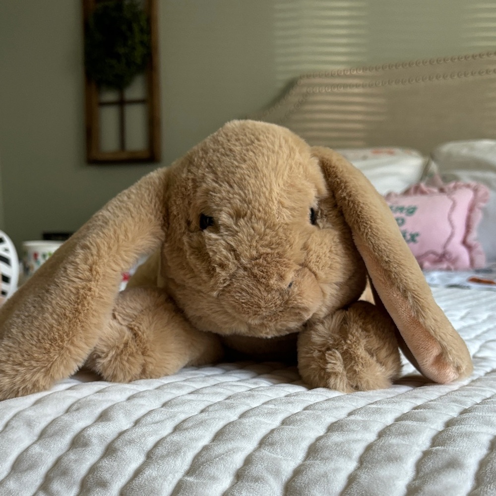 FAO Schwarz Tan Stuffed Bunny